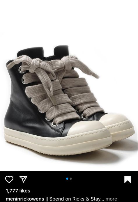 Rick Owens, Top Sneakers, High Tops, High Top Sneakers, Lace, Sneakers