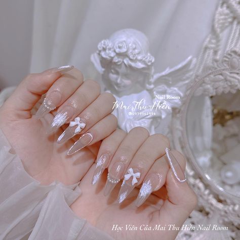 Nail From Thang, Nail Thang, Nail Box Design, Nails Box, Nail Bling, Angel Nails, Nail Box, Nail Jewels, Nail Room