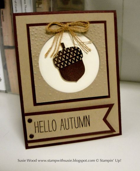 Fall Cards Handmade, Homemade Tags, Card Stamping, Autumn Cards, Thanksgiving Card, Cute Card, Crumb Cake, Stamping Ideas, Thanksgiving Cards