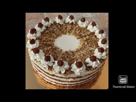 Havana Cake, Brze Torte, Catering Ideas Food, Hazelnut, Whipped Cream, Havana, Cupcake Cakes, Biscuits, The Creator