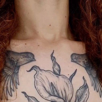 AMOS on Instagram: "Healed Calla Lily on Idgie 💐 Now booking appointments for Japan, South Korea & Hong Kong in August/September 2023 👹 Bookings for Rotterdam, September onwards, opening this Friday. Subscribe to the newsletter for early acces! Click the link in bio for more info and the booking form. -— @kamarkaisar @tatsoul @jetblacktattoosupply #callalily #callalilytattoo #anatomy #anatomytattoo #flower #tarotart #flowertattoo #tarottattoo #skull #tttism #onlyblackart #engravingtattoo # Calla Lily Tattoo Traditional, Calalilly Tattoo Calla Lily, Lily Tattoo Sleeve, Now Booking Appointments, Calla Lily Tattoo, Lily Tattoos, Anatomy Tattoo, Lillies Tattoo, Engraving Tattoo