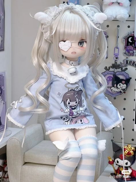 Images Kawaii, Fantasy Art Dolls, Kawaii Doll, Cute Animal Drawings Kawaii, Dream Doll, Hello Kitty Items, Japanese Dolls, Anime Dolls, 영감을 주는 캐릭터