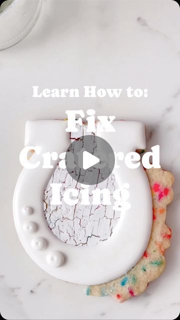 Mandy Edmunds on Instagram: "How many times have you worked SO HARD meticulously decorating a cookie, only to discover later that your icing details have cratered? 😩 NOOO! It’s the WORST!   Well don’t scrape that cookie, friends! Let me show you how to patch up those craters and save all your hard work!  💥Important Tips:💥  💧 Use water SPARINGLY. And I mean, only dampen your brush and wipe off all the excess! You don’t need it to be drippy. In fact, sometimes super wet icing is what causes craters in the first place!  🌸 Be gentle! A soft touch is best. You don’t need to press the icing down… it could deepen the hole! Be patient and work slowly. Let the brush do the work!  🔥 Be sure to dry your cookie completely after you have repaired your crater. If you don’t, there is a chance it ca Flood Icing, Piping Icing, Cookie Frosting, Home Bakery, Do The Work, Be Gentle, Icing Cookies, Royal Icing Cookies, First Place