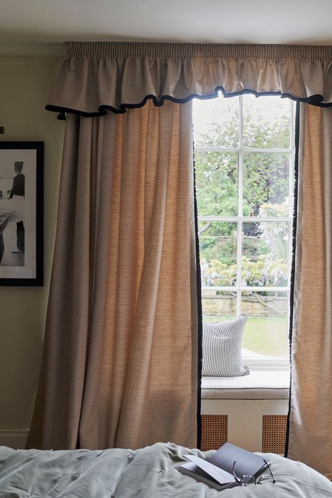 Curtains — Tori Murphy Ltd Wool Mushroom, Curtain Pelmet, Simple Cafe, Curtain Shop, Cotton Curtains, Made To Measure Curtains, Sheer Curtain, Full House, Curtains With Blinds