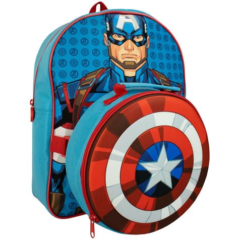 Captain America Backpack, Marvel Backpack, Marvel Kids, Marvel Merchandise, Captain America Shield, Super Soldier, Marvel Captain America, Childrens Backpacks, Kids Backpack