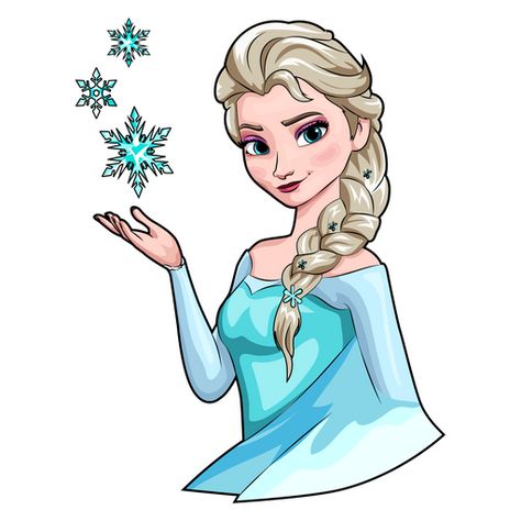 Elsa Sticker, Disney Characters Stitch, Soda Sticker, Elsa Cartoon, Elsa Drawing, Frozen Cartoon, Fantasy Cartoon, Long Platinum Blonde, Mask Sticker