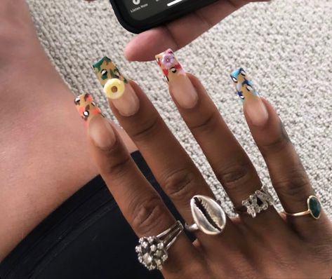 Sza Singer Inspired Nails, Sza Singer Nails, Neo Soul Nails, Sza Inspo Nails, Nails Basketball, Rich Girl Bedroom, Basketball Nails, Nail Inspired, Sza Singer