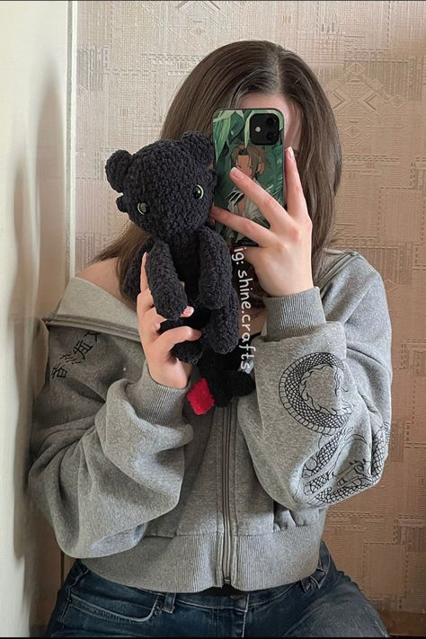 Toothless Crochet Pattern Free Amigurumi, Toothless Dragon Crochet Pattern Free, Toothless Crochet Pattern Free, Toothless Plushie, Toothless Pattern, Crochet Toothless, Cute Toothless, Drawings Inspo, Plushie Crochet