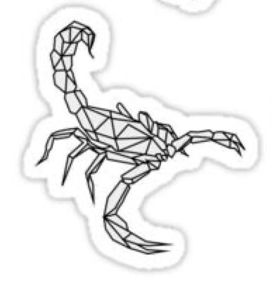 Geometric Scorpion, Geometric Art Animal, Polygon Art, Geometric Art, Scorpion, Constellations, Tatting, Evolution, Origami