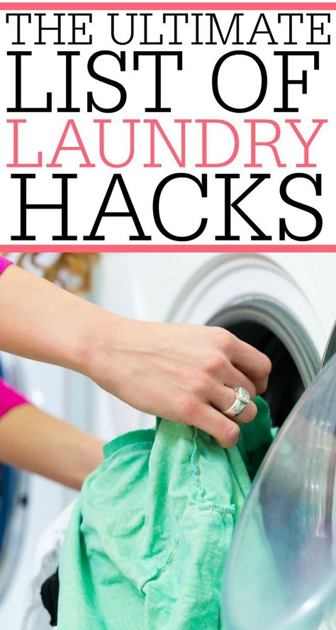 Check out these must-have tips for your next laundry day! See the best laundry tips to remove almost any stain and get your laundry clean. Spend less time doing laundry with these awesome laundry hacks! Laundry Help, Deep Cleaning Hacks, Laundry Tips, Deep Cleaning Tips, Diy Laundry, Makeup Tricks, Household Cleaning Tips, Laundry Day, Cleaners Homemade