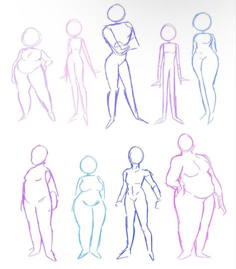 Dont own these, posting for convenience Body Anatomy Art, Body Type Drawing, Body Drawing Tutorial, Body Reference Drawing, Drawing Drawing, Art Tools Drawing, Body Anatomy, Concept Art Drawing, Figure Drawing Reference