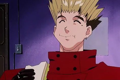 Vash Stampede 1998, Vash The Stampede Trigun, Trigun 1998, Vash Stampede, Vash The Stampede, I Love Anime, Pretty Eyes, I Love Him, Peace And Love