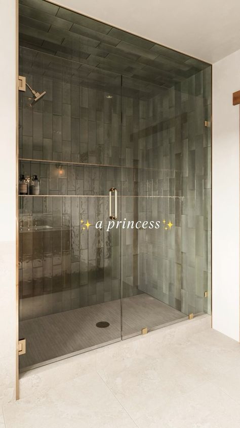 Shop 24x48 Bathroom Tile | Claim Your $1 Tile Sample Dark Brown Shower Tile, Standing Shower Tile Ideas, 2024 Shower Tile Trends, Bathtub Shower Combo Tile, Luxury Shower Tile, Shower Tile Floor Ideas, Dark Grey Shower Tile, Full Tile Bathroom, Bathroom Tile Walls