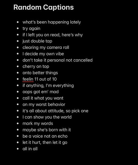 Meaningful Ig Captions, Stolen Captions For Instagram, Late Night Ideas With Friends, Dark Insta Captions, Edgy Bios For Instagram, Late Night Captions For Instagram, Late Post Caption Instagram, Inspirational Captions For Instagram, Random Captions