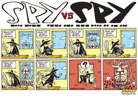 Classic MAD, Spy, Prohias, Edwing, Manak, Kuper, Joke and Dagger, Gray Spy, Sunday Comic, Strip, Newspaper Sunday Comics, Newspaper Cartoons, Pocket Princess Comics, Newspaper Comic Strip, Garfield Cartoon, Calvin And Hobbes Comics, Design Comics, Snoopy Comics, Harley Quinn Comic