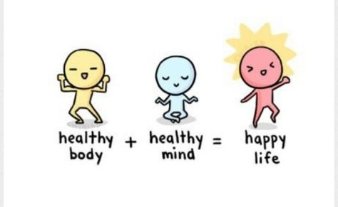 healthy body + healthy mind = happy life Happy Minds, Healthy And Happy, Mind Body Soul, Healthy Mind, Healthy Happy, Way Of Life, Fit Girl, Happy Sunday, Healthy Body