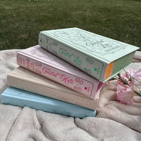 Fairyloot Twisted Series Special Editions 🌷🌻🌸🌹 They’re finally here and looking absolutely stunning. I don’t think I’ll ever get over them, the covers, the sprayed edges, just everything about these books are gorgeous 🩷 I ordered them back in December so I’ve been counting down the days until they get here and I can’t wait to finally put them on my shelf! Still trying to find the perfect spot, I may have to have another reorganising session! Get Over Them, Pretty Books, Twisted Series, Secret Gardens, Book Lover, Get Over It, Secret Garden, Book Lovers, Coffee