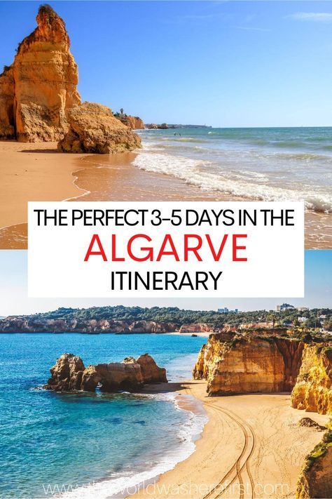 This Algarve itinerary will help you plan up to 5 days exploring this gorgeous area of southern Portugal. Algarve Itinerary, Southern Portugal, Albufeira Portugal, Visit Portugal, Southern Europe, Albufeira, Algarve Portugal, Algarve, Travel Itinerary