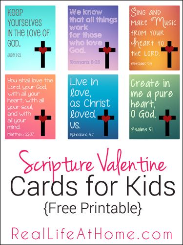 Christian Valentine Ideas For Kids, Scripture Valentines, Christian Valentines Cards, January Fun, Free Printable Scripture, Valentines Scripture, Mfw Kindergarten, Church Valentines, Religious Valentines