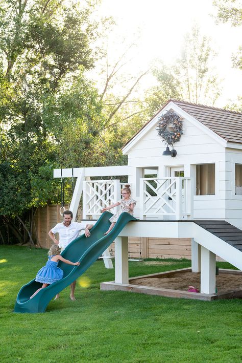 Garden Arches Ideas Backyards, Rose Arches Garden, Garden Arches Ideas, Arches Garden, The Mcgee Home, Mcgee Home, Play Area Backyard, Tree Fort, Backyard Playhouse