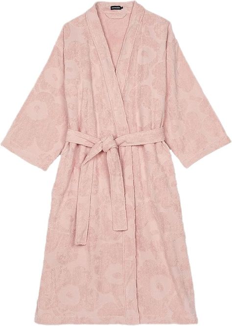 Amazon.com: MARIMEKKO Pieni Unikko Terry Cotton Bathrobe (Powder Pink) – Floral Patterned Bathrobe – 46 in x 23 in (L/XL) : Clothing, Shoes & Jewelry Poppy Print, Sleepwear & Loungewear, Brand Collection, Powder Pink, Floral Designs, Waist Tie, Evening Wear, Saks Fifth Avenue, Apparel Accessories