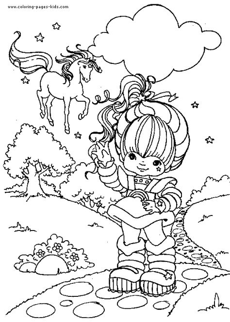 Rainbow Bright, Rainbow Brite, Disney Films, Colouring Pages, Craft Activities, Coloring Sheets, Coloring For Kids, Projects For Kids, Coloring Pages For Kids