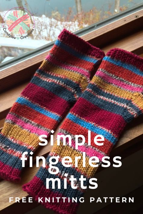 Here are my simple fingerless mittens to knit up with fingering yarn.  Pattern, Needle and Yarn suggestions included. Sock Yarn Fingerless Gloves, Knitted Wristwarmers Free Pattern, Wristwarmer Knitting Pattern, Sock Yarn Scarf Knitting Patterns, Handwarmers Knitting Pattern, Simple Knit Sock Pattern Free, Fingerless Mittens Knitted Free Pattern, Fingerless Mitts Knitting Pattern Free, Fingerless Gloves Knitted Free Pattern