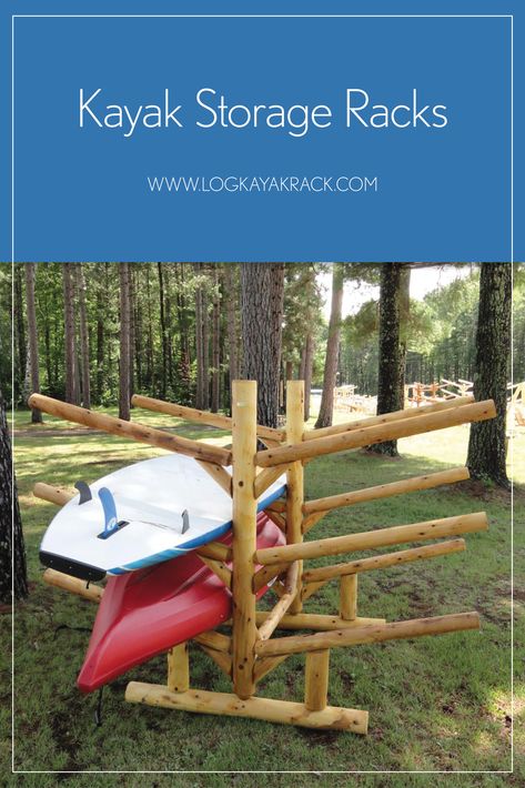 Wood Kayak, Kayak Storage Rack, Kayak Storage, Kayak Rack, Storage Racks, White Cedar, Kayaks, Storage System, Maine House