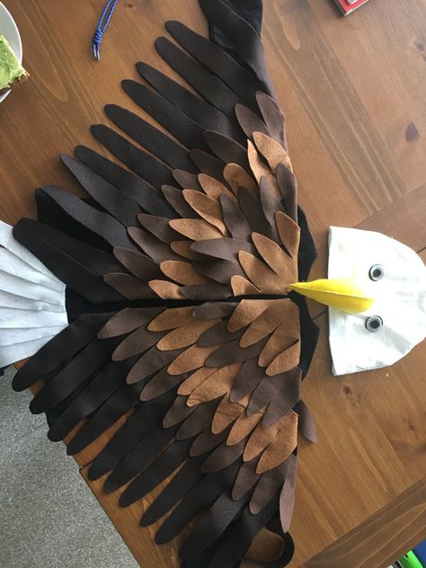 Diy Eagle Wings, Vulture Costume, Bird Costume Kids, Wings Costume Diy, Eagle Costume, Fish Costume, Owl Costume, Bird Costume, Animal Costumes