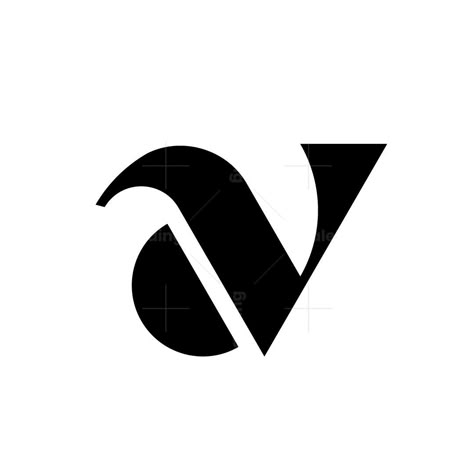 Elegant AV logo VA logo. Slanted lowercase letter A smartly combined with a letter V. Suitable for to emphasize sophistication, brilliance, beauty. Va Logo, Air Conditioner Design, Luxury Branding Identity, V Logo Design, Amerigo Vespucci, Pet Shop Logo, Light Bulb Art, Architect Logo, Vintage Badge