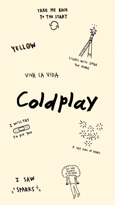 Coldplay Tattoo, Coldplay Concert Outfit, Coldplay Poster, Coldplay Wallpaper, Coldplay Lyrics, Chris Martin Coldplay, Simple Tattoos For Women, Coldplay Concert, Lyric Tattoos