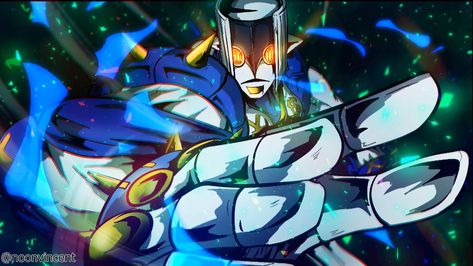 Inicio / Twitter The Hand Jojo, Okuyasu Nijimura, Blue Armor, Jojo Wallpaper, Jojo's Bizarre Adventure Stands, Jojo Stands, Jojos Bizarre Adventure Jotaro, Jojo Art, Jojo Parts