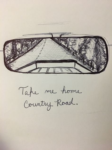 #country #roadtrip #road #trees #emptyroad #sketchbook #sketching #sketches #artdrawings #art #artist #artideas #artwork #artistsofinstagram #backroad Adventure Sketches Simple, Country Things To Draw Easy, Road Sketch Drawing, Things To Draw In The Car, Easy Western Sketches, Easy Country Drawings Ideas, Western Art Sketches, Easy Western Drawings For Beginners, Western Things To Draw Easy