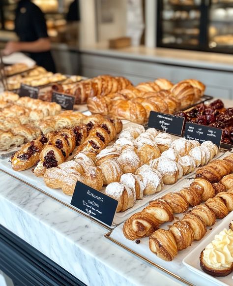 Fancy Cafe, Paris Brest, French Bakery, Paris Cafe, Fancy Food, Cafe Interior Design, French Pastries, Guilty Pleasure, Guilty Pleasures