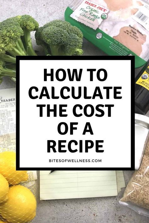 Recipe Cost Calculator, Red Events, Recipe Calculator, Brown Jasmine Rice, Salad Shop, Starting A Coffee Shop, Baking Conversions, Weekly Grocery, Food Cost