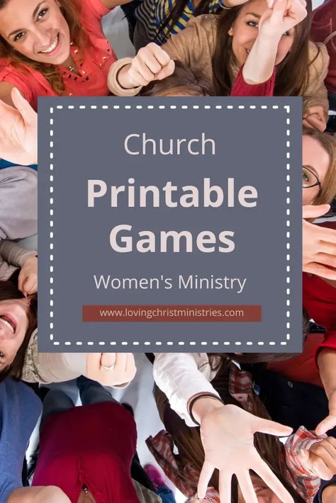 Discover fun church printable games for women's ministry, perfect for encouraging fellowship and creating lasting memories. #womensministry #christianwomen Game For Womens Ministry, Ladies Meeting Games For Women, Christian Ladies Fellowship Ideas, Womens Ministry Games Free Printable, Church Couples Night Ideas, Ladies Fellowship Games, Fun Bible Study Activities For Women, Ladies Retreat Games, Ladies Ministry Games