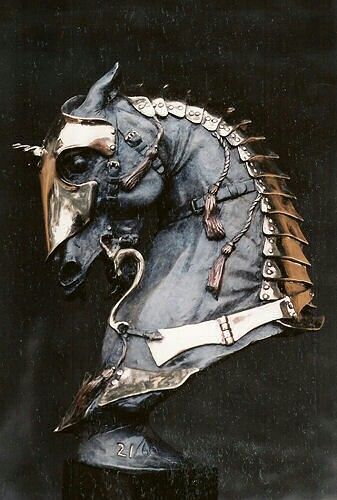 Horse Armor, Charcoal Drawings, Animal Anatomy, Sculpture Metal, Horse Sculpture, Equine Art, Sculptures & Statues, Dragon Age, Horse Art