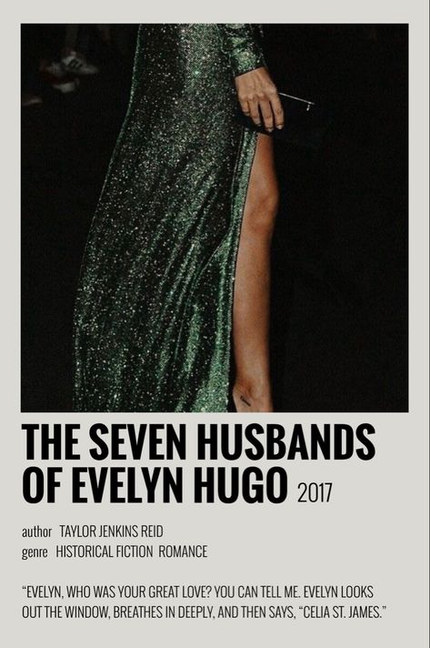 Hugo Movie, Polaroid Book, Minimalist Polaroid Poster, Seven Husbands Of Evelyn Hugo, Minimalist Book, Evelyn Hugo, Book Poster, Iconic Movie Posters, Minimalist Posters