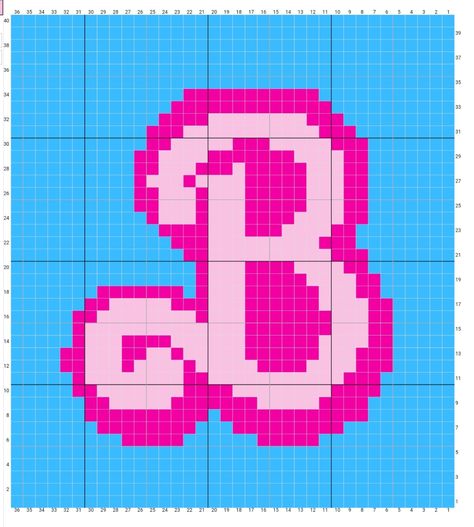 Perler Beads Barbie, Barbie Grid Pattern, Unique Pixel Art, Girly Pixel Art, Barbie Pixel Grid, Barbie Alpha Pattern, Pink Perler Bead Patterns, Barbie Perler, Art Alpha Pattern