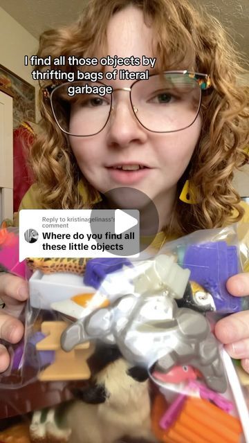 LaKenzie Powell on Instagram: "How I find the small objects and trinkets that I use in my projects! Thrifted garbage is WAYYYY underrated. #thrift #upcycle" Thrifted Trinkets, Thrifted Gift Ideas, Trinkets Diy, Weird Crafts, Thrift Upcycle, Small Trinkets, Small Objects, Cooking Art, April 15