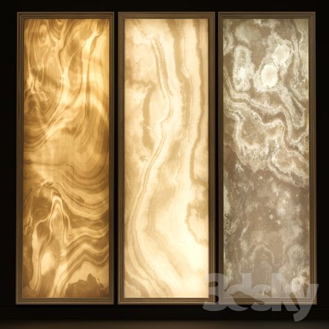 3d models: Other decorative objects - Onyx marble with backlight Onyx Marble Wall Interior Design, Marble Interior Design, Onyx Kitchen, Chili Pizza, High Ceiling Living Room, Door Glass Design, Powder Room Design, Onyx Marble, Traditional Fireplace