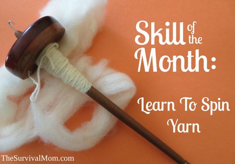 Spinning your own yarn is a time-honored skill and one that is enjoyable and practical. Here's how to get started. Spinning Wool, Drop Spindle, Yarn Craft, Spinning Yarn, Spinning Fiber, Crafts Kids, Yarn Diy, Spinning Wheel, Handspun Yarn