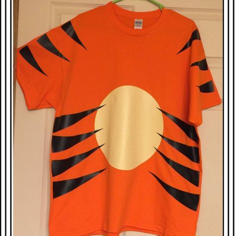 Diy Tigger Costume, Tigger Halloween Costume, Piglet And Winnie The Pooh, Tiger Costume Diy, Tigger Halloween, Tigger Costume, Winnie The Pooh Costume, Pooh Halloween, Disney Character Outfits