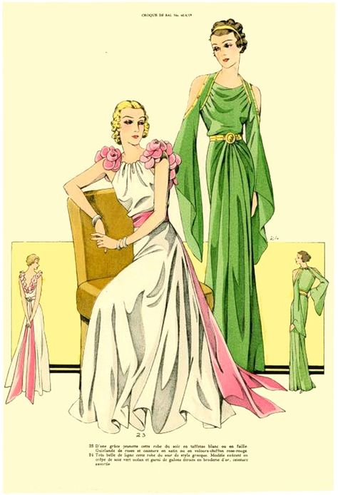 1930s Clothing, Vintage Fashion 1930s, Diy Cosplay, Classy Clothing, Vintage Evening Gowns, 1930 Fashion, 1930's Fashion, Stage Door, Sewing Vintage