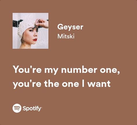 Lyrics Mitski, Mitski Lyrics, Music Taste, Youre The One, Literally Me, Number One, You And I, Love You, Music