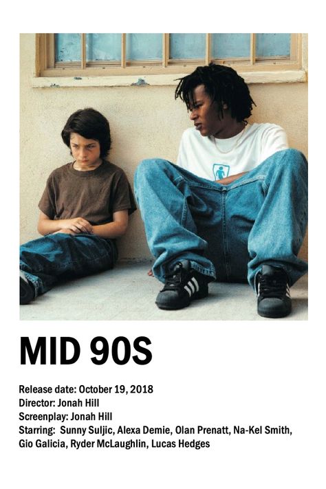 movie desciption card Mid 90s Outfits, Mid90s Aesthetic, Mid 90s Aesthetic, Mid 90/, Mid 90's, Movies To Watch Teenagers, 90s Wallpaper, Movie Card, Abc Poster