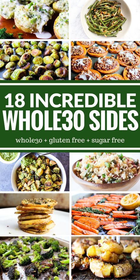 Whole 30 Plated Fats, Whole 30 Recipes Vegetables, Whole 30 Sides, Whole 30 Side Dishes, W30 Recipes, Whole30 Sides, January Whole30, Lunches Healthy, Whole 30 Meal Plan