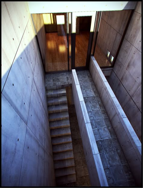 Azuma House | Tadao Ando Azuma House, Tadao Ando Architecture, Seoul Photography, Concrete Architecture, Tadao Ando, Outlook Email, Architecture Modern, Brutalist Architecture, House Inside