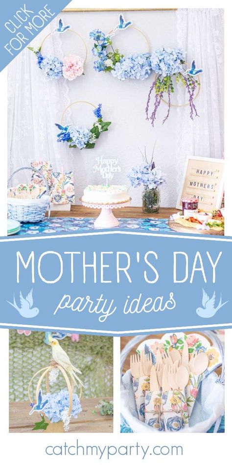 Don't miss this beautiful spring Mother's Day party! The cake is gorgeous! See more party ideas and share yours at CatchMyParty.com Mother’s Day Party Themes, Mothers Day Theme Ideas, Mother's Day Party Ideas, Mother Day Party Ideas Decor, Mothers Day Banquet Ideas Church, Mother Daughter Banquet Ideas Church, Mother’s Day Luncheon Ideas, Mother’s Day Theme Ideas, Mothers Day Theme Party Ideas