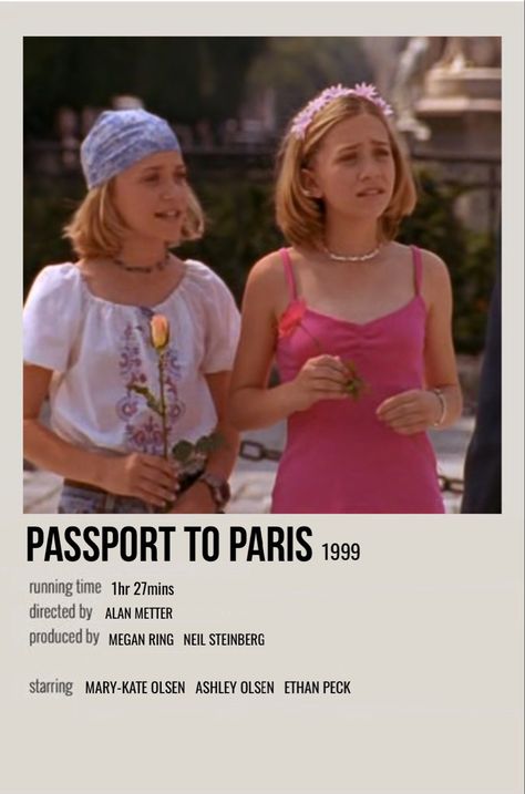 Olsen Twins Movies, Passport To Paris, Paris Movie, Girls Night Movies, Quote Movie, Freetime Activities, Paris Video, Pretty Movie, Film Recommendations